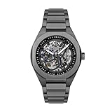 Armani Exchange A|X Sync Automatic Watch for Men, Gunmetal Stainless Steel Watch