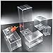Weihnachtsgeschenkbox General Square Clear. PVC Boxen Hochzeit Gunst Geschenk Verpackungsbox Transparente Party Candy Bags Schokoladenspielzeug / Schmuck / Süßigkeitenbeutel Weihnachtsgeschenkbox groß