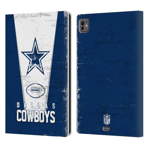 Housse iPad Pro 11 M4 Dallas Cowboys avec support ajustable et fentes cartes