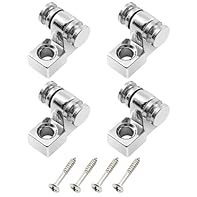 Improves performance for your guitars,it stress on your strings which allows the guitar to stay in tune longer This also prevents wear and tear on the strings which results in longer string life Base is 6mm wide x 11.5mm length;Roller width is 10mm;R...