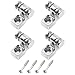 Musiclily Vintage Roller Guitar String Trees Guides Saitenniederhalter String Retainers für Strat Straocaster Tele Telecaster E-Gitarre, Chrom(4 Stück) Roller günstig Kaufen-Musiclily Vintage Roller Guitar String Trees Guides Saitenniederhalter String Retainers für Strat Straocaster Tele Telecaster E-Gitarre, Chrom(4 Stück)