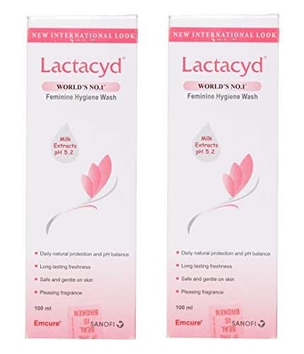 Lactacyd Feminine Hygiene Wash - 100 ml, Pack Of 2 (B0D39BZ8ND) Amazon Price History, Amazon Price Tracker