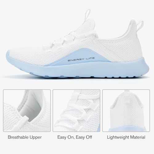 Image of ALEADER Women's Energycloud Lightweight Slip On Walking Running Shoes