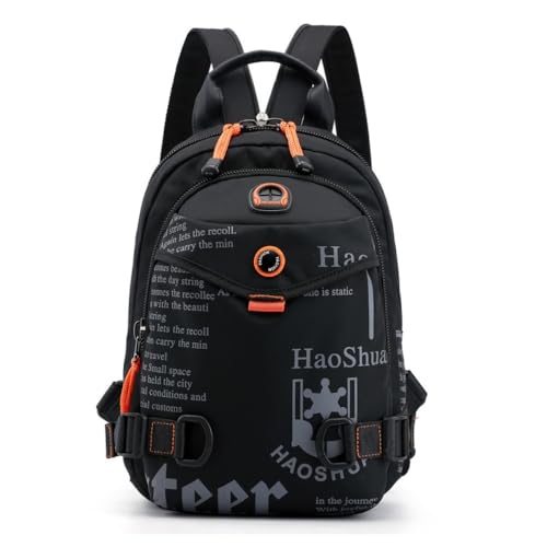 Mochila outdoor con diseño gráfico para viaje y uso diario miniatura 1