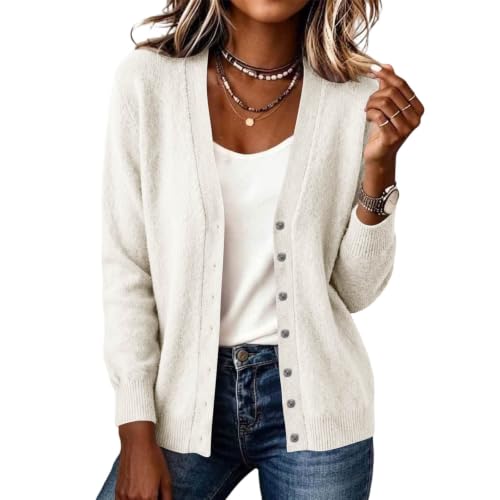 Womens Cardigan Sweaters Lightweight Soft Knit Sweater Fall Outfits - image 1