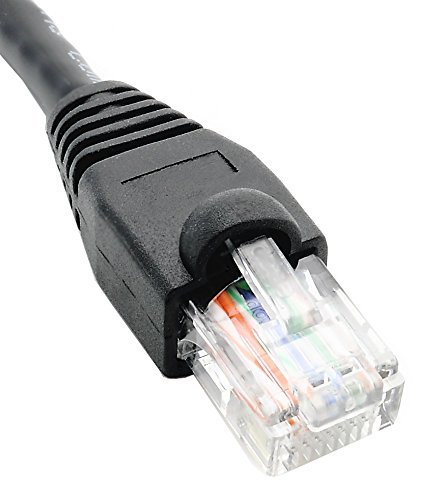 Kabel sieciowy Ethernet 91 m Cat5e - czarny