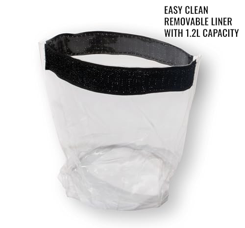 MUKi Life dog walking waste carrier pouch with odour proof zipper, for poop treats, bags and balls - Image 4