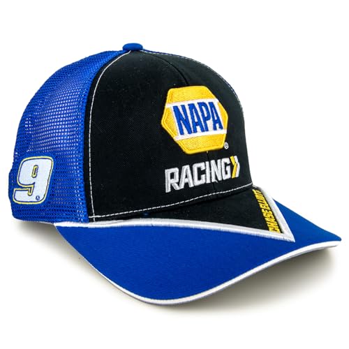 Gorra Snapback Checkered Flag Sports azul y negra miniatura 3