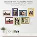 Frametory, 11x14 Mix Color Picture Mats for 8x12 Photos with White Core Bevel Edge Framing Mattes, Acid Free and 4-Ply Thickness - Pack of 10