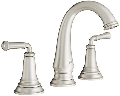 American Standard 7052807.295 Delancey Widespread Bathroom Faucet with Pop-up Drain, Brushed Nickel