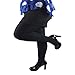 Deksias Women Plus Size Open Crotch Tights Crotchless Pantyhose for Sex xl- 4xl (black)