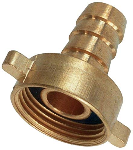 Cornat Schlauchverschraubung 1\" x 1/4\", Messing / Schlauchverbindung / Garten Bewässerung / FLOR92395