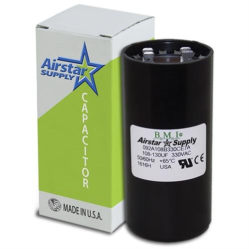 11063 - OEM Replacement Motor Start Capacitor 330 Volt 108-130 MFD