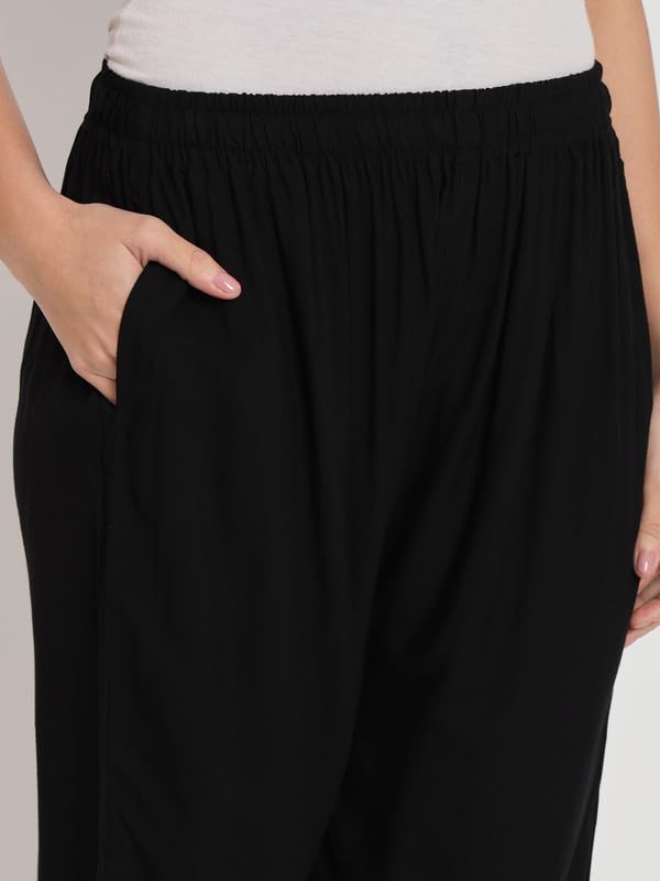 Image of Soft Colors Relaxed Fit Pocket Palazzo