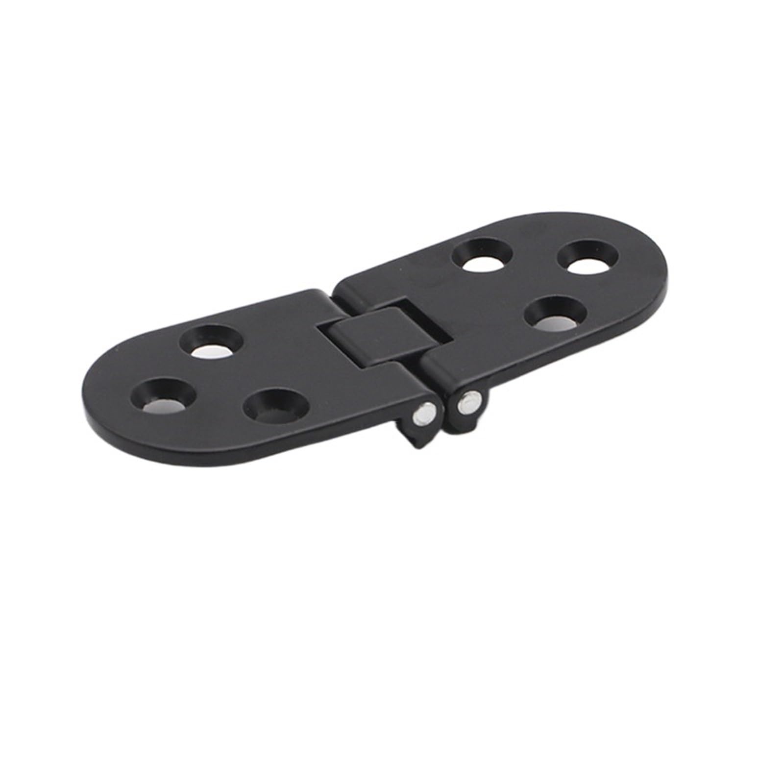 2pcs Furniture Fittings Folding Hinges Self Supporting Table Cabinet Door Hinge Flush Mounted for Kitchen for Folding Furniture(Black)