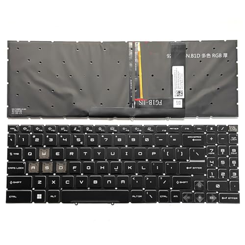 Clavier portable MSI Cyborg 15 MS-15H1 défectueux à remplacer par ce modèle US RGB