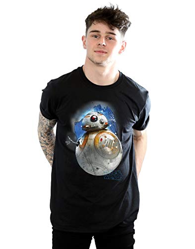 Image of Star Wars Men's The Last Jedi BB-8 Brushed T-Shirt XX-Large Black