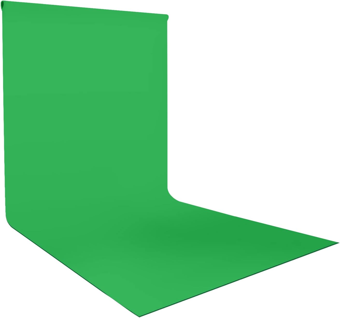 Julius Studio 5 x 10 ft. (W x H) True Chromakey Green Backdrop Background Screen, Soft Micro Fiber Density > 200GSM for Professional Photo Video Studio, A+ Grade Synthetic Fabric, JSAG510