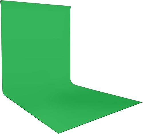 Julius Studio JSAG808 - Telón de fondo de fotos con llave cromada azul de 10 x 10 pies para fotografía captura de CGI transmisión en vivo de juegos