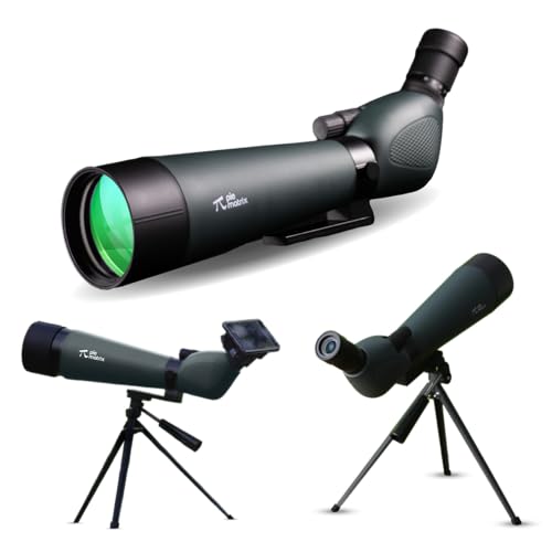 Pie Matrix Sight Master Spotting Scope 20-60X80 HD with Phone Ada...