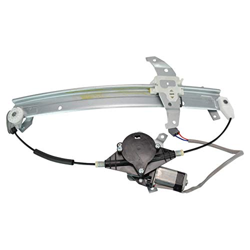 Image of TRQ Front Left Power Window Regulator & Motor Assembly Drivers Side Compatible with 1994-1997 Lincoln Town Car