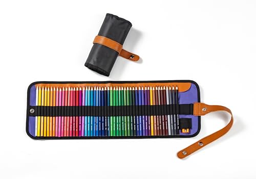 Professional Colored Pencils for Adult Coloring Books. Sketch Kit, Art Supplies for Kids 9 to 12. 36,50 And 72 Count Coloring Pencils with Case