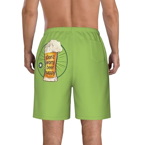 Hearts Men's Swim Trunks Quick Dry Board Shorts Men's Bench Shorts 100% Polyester, 6-Sizes3