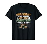 Difícil de comprar debe olvidarse de dónde comprar películas de ciencia ficción Camiseta