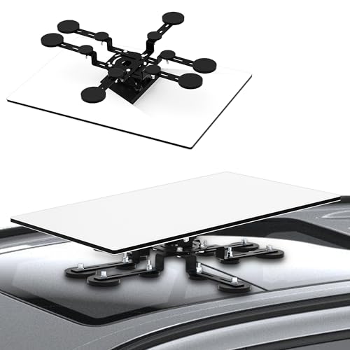 Starlink Gen 3 Magnetic Roof Mount, Adjustable Tilt 160 Degree and Horizontally Rotatable 60 Degree, 376lbs Starlink Internet Satellite Mounting Kit for Starlink Gen3(V3) Dish (Medium)