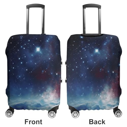 Carry on Luggage Cover Night Sky Outer Space Suitcase Covers for Luggages Tsa Approved Travel Luggage Sleeve Protector Elastic Suitcase Protector Anti-Scratch Washable Fits 19-30 Inch Case -M3