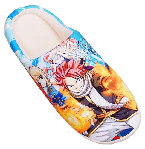 Anime Slippers Soft Plush Memory Foam House Slippers Men Women Winter Anti-slip Indoor Outdoor Slip on Shoes2