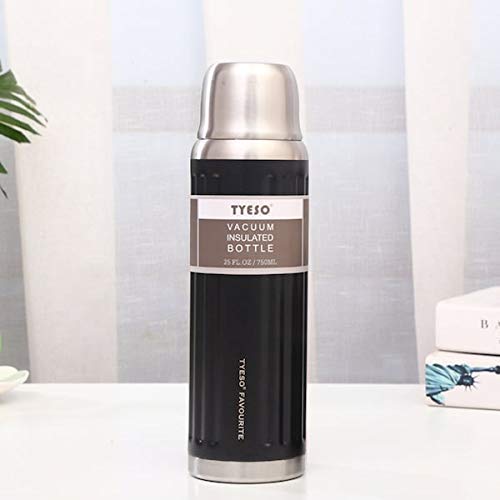 Delavala Stainless Steel Water Bottle,Double Wall Vacuum Insulated Water Bottle for Fitness Gym Sports Heat and Cold for Women, Men & Kids (E)