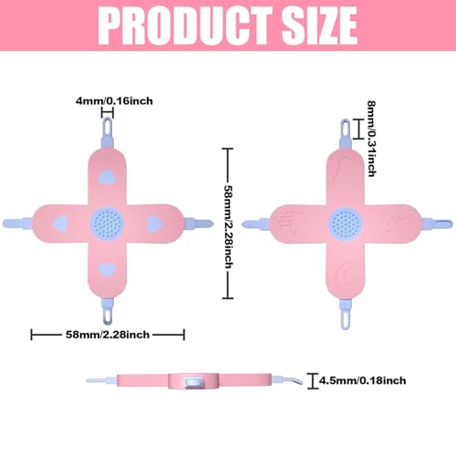 JYNXOR 4 Stück 4-in-1-Baby Nasenpinzette Ohr Nasenreinigung Pinzette Reiniger Entferner für die Babypflege