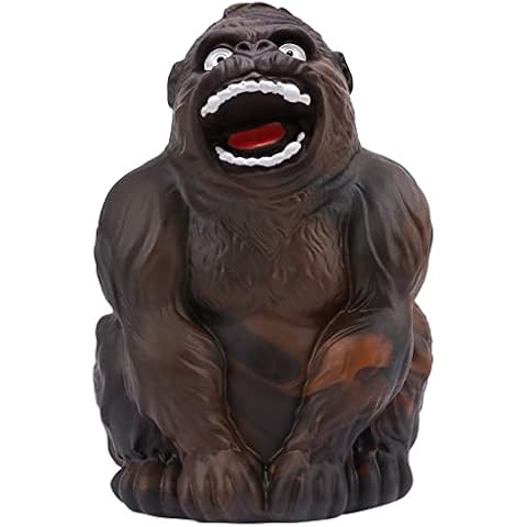 VANFINE Dog Toy, Squeaky, Indestructible, Tough, Durable Stick Chew Toy for Large Dogs, Puppies and Aggressive Chewers with Non-Toxic Natural Rubber (Medium/Large Dog, Coffee-ape) Cover