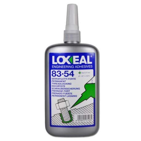 LOXEAL 83-54. Adhesivo anaeróbico de elevada resistencia mecánica para la fijación permanente y el sellado de prisioneros, tuercas, tornillos y otros elementos roscados metálicos. (50 ml)