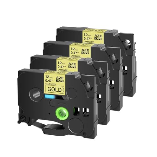 �u���b�N���~�l�[�g���x���e�[�v4/8pk 12mm TZ831 TZE-821���{���ƌ݊����̂��郉�x�����[�J�[�}�V���Ɠ��삷��(4PK)