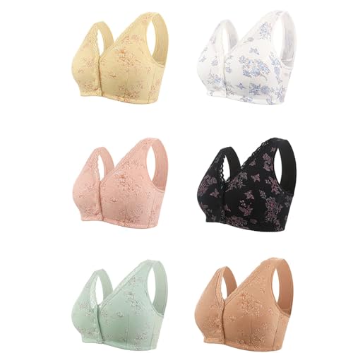 SHOBDW Rebajas Hoy Oferta Flash Sujetador Apertura Delantera Algodon Relleno Mastectomia Push Up 85D Deportivo Mujer 90D Vestido Lencero Espalda Deportiva Conjunto Interior Sin Tirantes Alta SujecióN - imagen 2