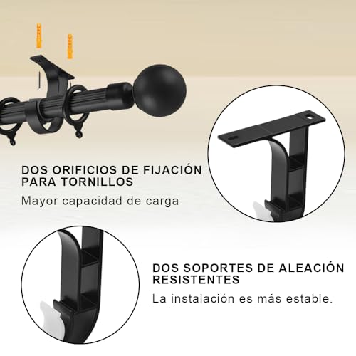 Consejos y reviews para comprar Soportes de techo para cortinas disponible en línea. 12 Imagen adicional