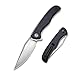 Civivi Shredder Folding Pocket Knife - Tactical Knife with Clip 3.70"D2 Blade G-10 handles,Survival Hunting Knife for Men C912C
