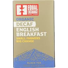 EQUAL EXCHANGE Organic English Breakfast Decaf، 20 CT