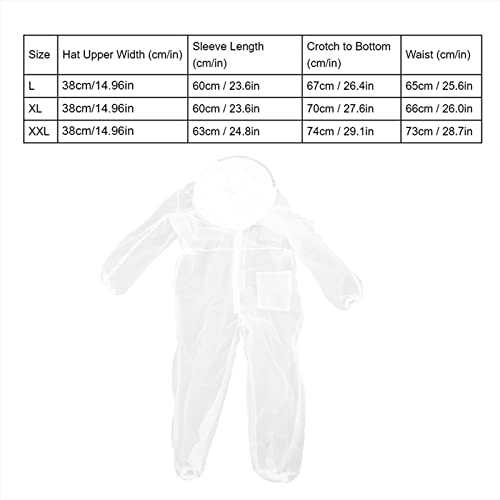 Fato de Apicultura Em Malha de Nylon, Suprimentos para Roupas de Abelha, Protege contra Picadas de A