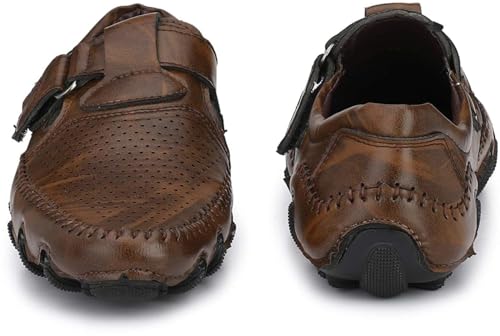 Image of WUGATTI Men's Synthetic Stylish & Trendy Roman Sandals