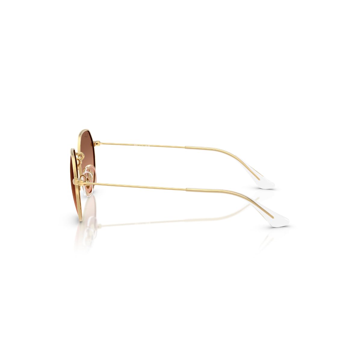 Ray-Ban Unisex dziecięce okulary przeciwsłoneczne Rj9565s Jack, Złoty/Różowy Gradient Szary, 47 mm