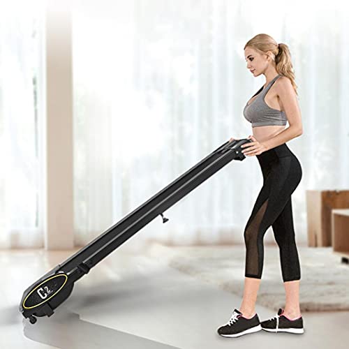 image for Debonla 2 in 1 Folding Under-Desk Treadmill, Remote Control & LCD Disp