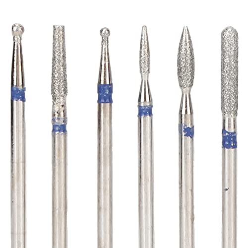 Set di punte per trapano per unghie, 10 pezzi di
