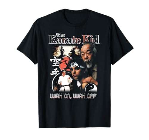 The Karate Kid Vintage Wax On Wax Off Poster Collage Movie T�V���c