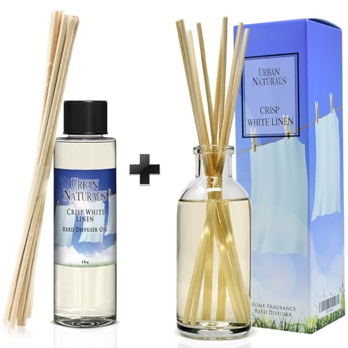 Urban Naturals Difusor y Recarga Fragancia Blanco Línen miniatura 1