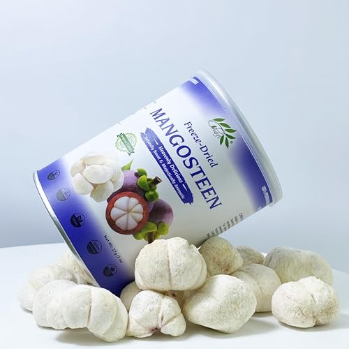 Image of CHAVI Freeze-Dried Mangosteen - Pack of 2 x 2 oz - Healthy 1 Ingredient Superfood - No Added Sugars or Preservatives - Non-GMO, Vegan, Gluten-Free | Long Shelf Life | 2 Cans