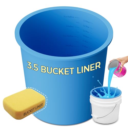 Reusable Rubber Bucket Liner for Concrete Mix
