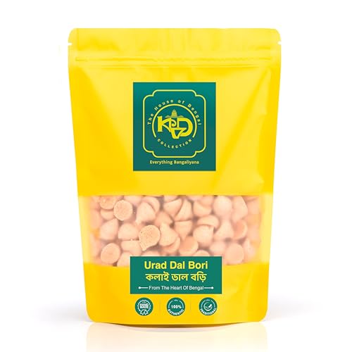 Image of Premium Handmade Bengal Buili Dal - 150G| Urad Dal Bori | Sundried Nutritious Black Gram Bori - Small Size